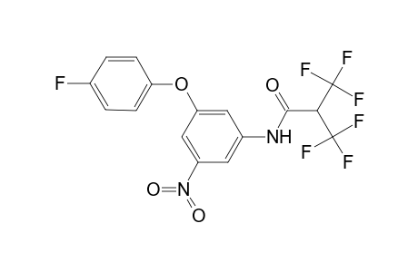 3,3,3-Trifluoro-N-[3-(4-fluoro-phenoxy)-5-nitro-phenyl]-2-trifluoromethyl-propionamide