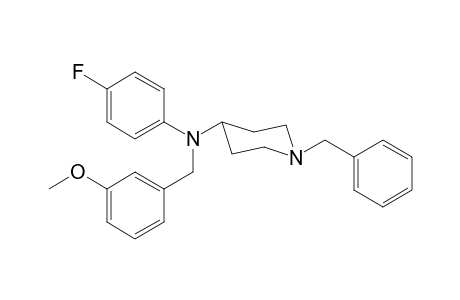 1-Benzyl-N-(4-fluorophenyl)-N-(3-methoxymethylphenyl)-piperidin-4-amine