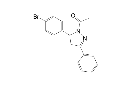 1-acetyl-5-(4-bromophenyl)-3-phenyl-4,5-dihydro-1H-pyrazole