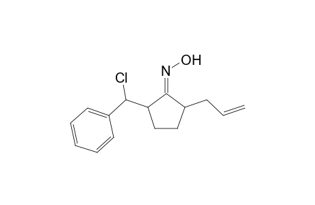 erythro-2-(.alpha.chlorobenzyl)-5-allyl-1-(hydroxyimino)-cyclopentane