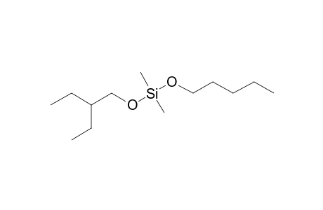 Silane, dimethyl(2-ethylbutoxy)pentyloxy-