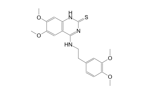 4-{[2-(3,4-dimethoxyphenyl)ethyl]amino}-6,7-dimethoxy-2(1H)-quinazolinethione