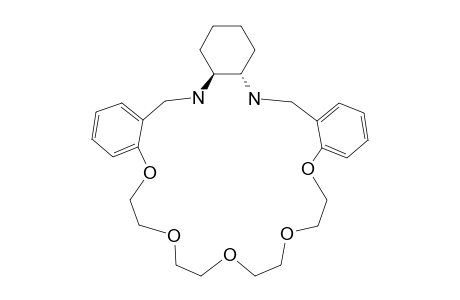 1,21-DIAMINO-3,4;18,19-DIBENZO-22,23-CYCLOHEXO-5,8,11,14,17-PENTAOXACYCLODECATRIDECANE