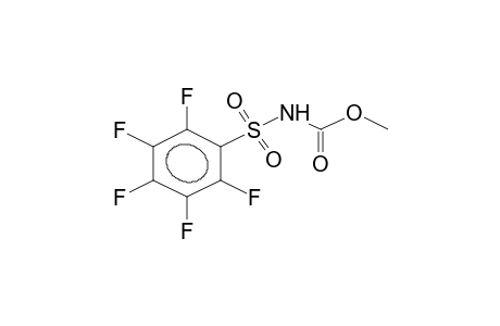 N-PENTAFLUOROPHENYLSULPHONYL-O-METHYLCARBAMATE