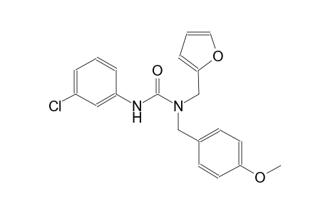 urea, N'-(3-chlorophenyl)-N-(2-furanylmethyl)-N-[(4-methoxyphenyl)methyl]-