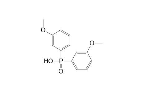 Phosphinic acid, bis(3-methoxyphenyl)-