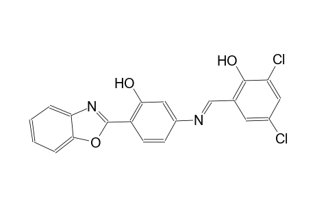 phenol, 2-[(E)-[[4-(2-benzoxazolyl)-3-hydroxyphenyl]imino]methyl]-4,6-dichloro-