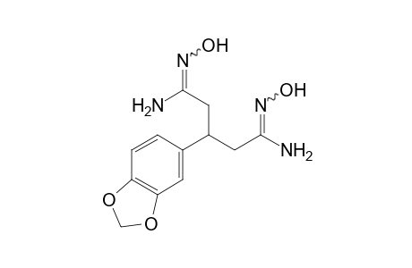 3-[3,4-(methylenedioxy)phenyl]glutaramidoxime