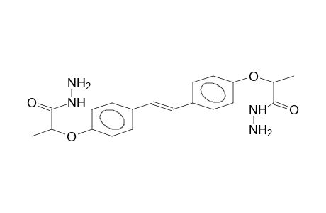 E-4,4'-Bis(1-[hydrazinocarbonyl]-ethoxy)-stilbene