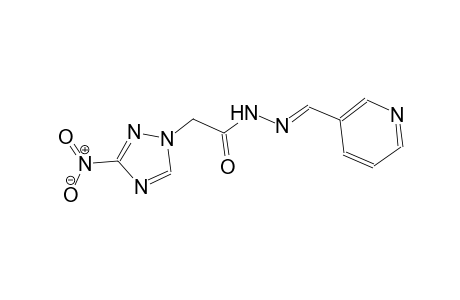 2-(3-nitro-1H-1,2,4-triazol-1-yl)-N'-[(E)-3-pyridinylmethylidene]acetohydrazide