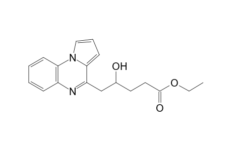 4-(2-Hydroxy-4-ethoxycarbonylbutyl)pyrrolo[1,2-a]quinoxaline