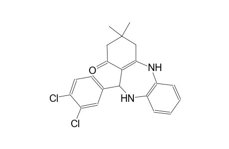 1H-dibenzo[b,e][1,4]diazepin-1-one, 11-(3,4-dichlorophenyl)-2,3,4,5,10,11-hexahydro-3,3-dimethyl-