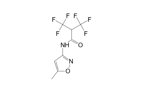 3,3,3-Trifluoro-N-(5-methyl-3-isoxazolyl)-2-(trifluoromethyl)propionamide