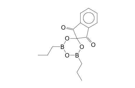 2,4-Dipropylspiro[1,3,5,2,4-trioxadiborinane-6,2'-indane]-1',3'-dione