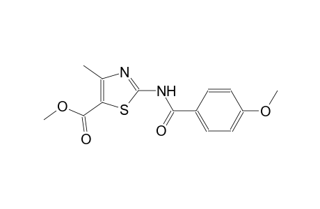 5-thiazolecarboxylic acid, 2-[(4-methoxybenzoyl)amino]-4-methyl-, methyl ester