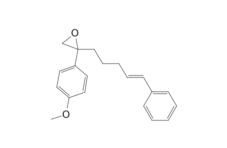 2-(4-Methoxyphenyl)-2-(5-phenyl-4-pentenyl)-oxirane