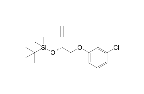 (R)-4-(3-Chlorophenoxy)-3-tert-butyldimethylsilyloxy-1-butyne