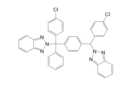 2-[[4-[benzotriazol-2-yl-(4-chlorophenyl)methyl]phenyl]-(4-chlorophenyl)-phenylmethyl]benzotriazole
