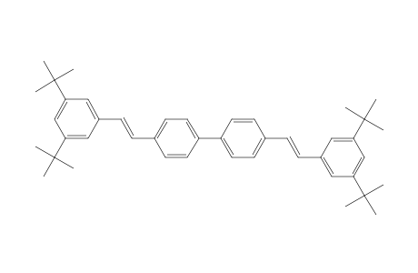 1,1'-Biphenyl, 4,4'-bis[2-[3,5-bis(1,1-dimethylethyl)phenyl]ethenyl]-, (E,E)-
