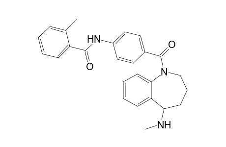 2-Methyl-N-[4-[5-(methylamino)-2,3,4,5-tetrahydro-1-benzazepine-1-carbonyl]phenyl]benzamide
