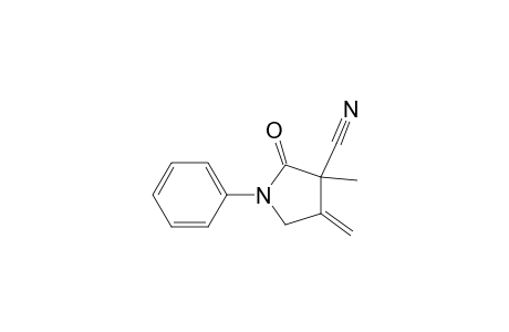3-Cyano-3-methyl-4-methylene-2-oxo-1-phenylpyrrolidine