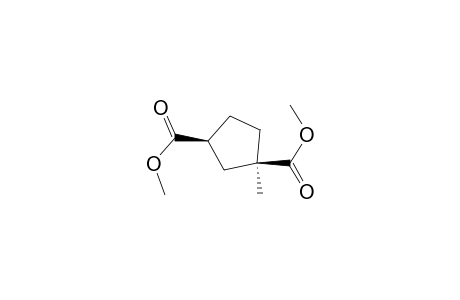 1,3-Cyclopentanedicarboxylic acid, 1-methyl-, dimethyl ester, cis-