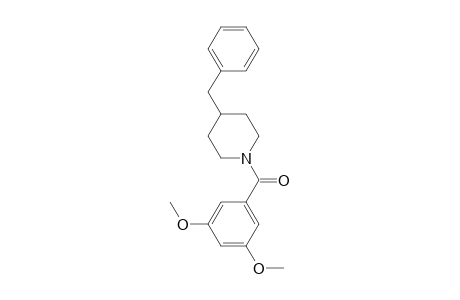 4-Benzyl-1-(3,5-dimethoxybenzoyl)piperidine