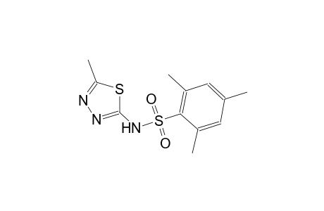 2,4,6-trimethyl-N-(5-methyl-1,3,4-thiadiazol-2-yl)benzenesulfonamide