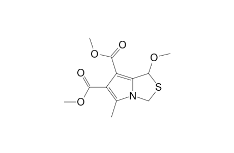 1-Methoxy-5-methyl-1,3-dihydropyrrolo[1,2-c]thiazole-6,7-dicarboxylic acid dimethyl ester