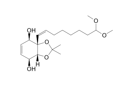 (3aS,4R,7S,7aR)-3a-((Z)-8,8-dimethoxyoct-1-en-1-yl)-2,2-dimethyl-3a,4,7,7a-tetrahydrobenzo[d][1,3]dioxole-4,7-diol