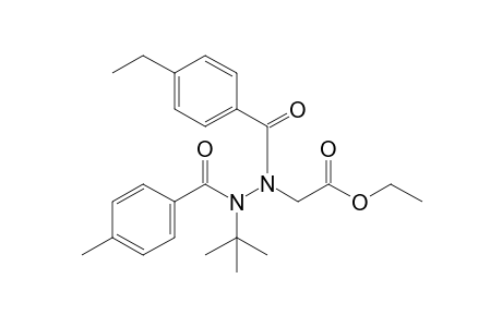 2-[[tert-butyl(p-toluoyl)amino]-(4-ethylbenzoyl)amino]acetic acid ethyl ester