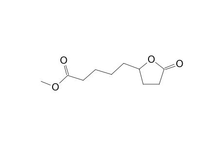 Methyl 5-(5-oxotetrahydro-2-furanyl)pentanoate