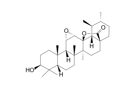 3.beta.,13-Dihydroxy-11.alpha.,12.alpha.-epoxyursan-28-oic acid .gamma.-lactone