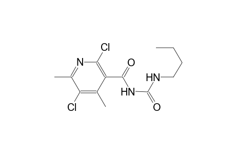 N-butyl-N'-[(2,5-dichloro-4,6-dimethyl-3-pyridinyl)carbonyl]urea