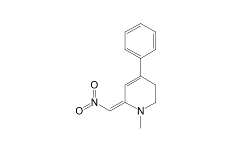 1,2,5,6-TETRAHYDRO-1-METHYL-2-NITROMETHYLENE-4-PHENYLPYRIDINE