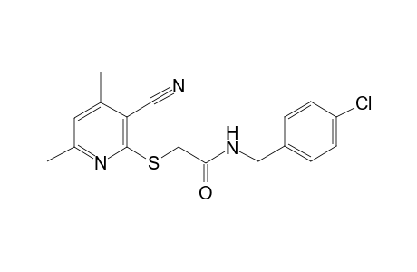 Acetamide, N-(4-chlorobenzyl)-2-(3-cyano-4,6-dimethylpyridin-2-ylsulfanyl)-
