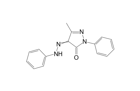 1-Phenyl-4-phenylhydrazo-3-methyl-1,2-pyrazolin-5-one