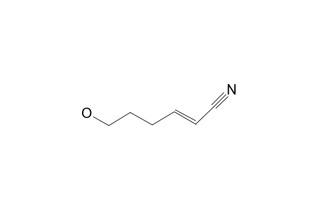 (E)-6-HYDROXYHEX-2-ACETONITRILE