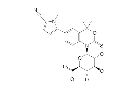 TANAPROGET-N-BETA-D-GLUCURONIDE;SYNTHETIC