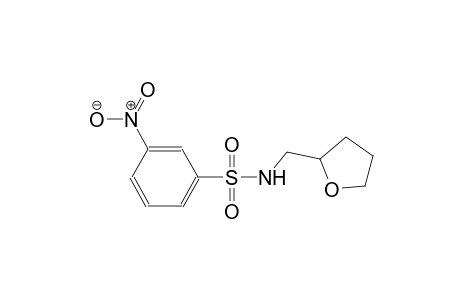 3-nitro-N-(tetrahydro-2-furanylmethyl)benzenesulfonamide