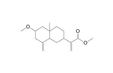 2-Hydroxycostic acid, o,o-bis-methyl