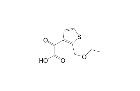 3-Thiopheneacetic acid, 2-(ethoxymethyl)-.alpha.-oxo-