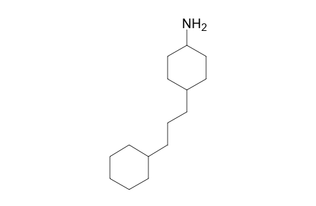 Cyclohexanamine, 4-(3-cyclohexylpropyl)-