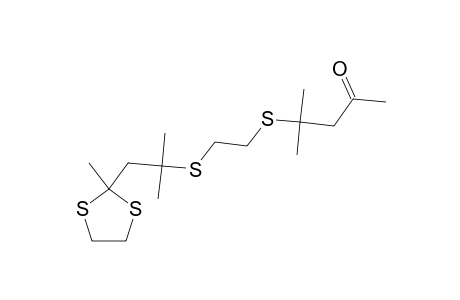 2-METHYL-2-(2,2,7,7-TETRAMETHYL-9-OXO-3,6-DITHIADECYL)-1,3-DITHIOLAN