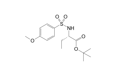 Tert-butyl 2-[(S)-N-(4-methoxyphenylsulfonyl)]aminobutanoate