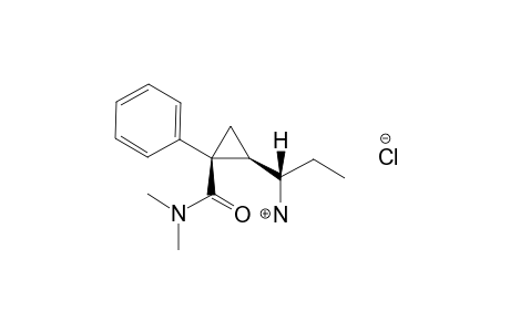 (1S,2R)-1-PHENYL-2-[(S)-1-AMINOPROPYL]-N,N-DIMETHYLCYCLOPROPANECARBOXAMIDE-HYDROCHLORIDE