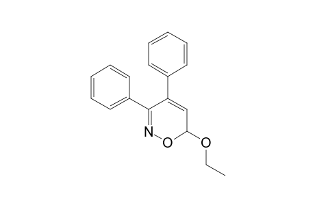 6-ETHOXY-3,4-DIPHENYL-6H-1,2-OXAZINE