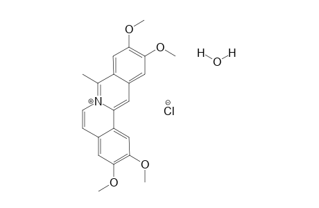 Coralyne chloride, hydrate