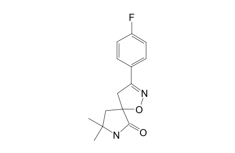 3-(4-fluorophenyl)-7,7-dimethyl-1-oxa-2,8-diazaspiro[4.4]non-2-en-9-one