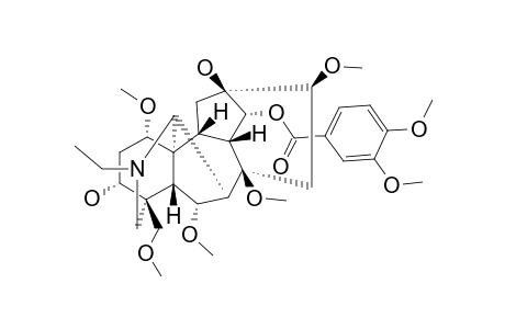 8-O-METHYLVERATROYLPSEUDACONINE